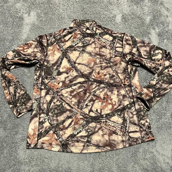 Mountain Dew x Lost Camo Shirt Mens Large XD Half Zip Pullover Sweatshirt - Picture 3 of 7
